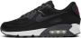 Nike Air Max 90 Black University Red White Dark Smoke Grey - Thumbnail 2