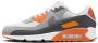 Nike Air Max 90 Lage Schoen Wit Grijs Oranje Multicolor Heren - Thumbnail 2