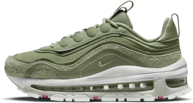 Nike dames sneakers groen sale