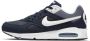 Nike Air Max Ivo Sneakers Donkerblauw Wit - Thumbnail 1