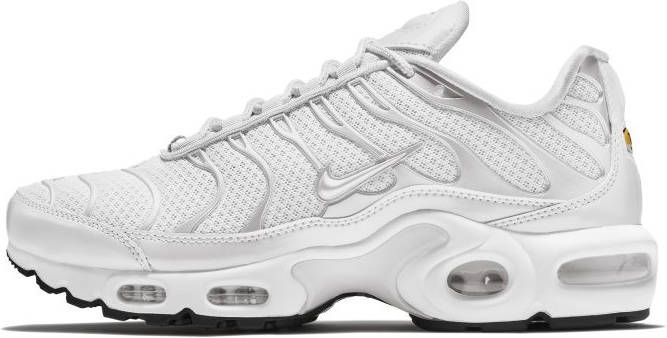 Nike Tuned 1 Dames Schoenen White Textil Synthetisch Leer Foot Locker