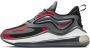 Nike Air Max Zephyr Heren Smoke Grey Black Photon Dust Siren Red Heren - Thumbnail 2