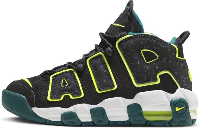 Nike Air More Uptempo kinderschoenen Zwart