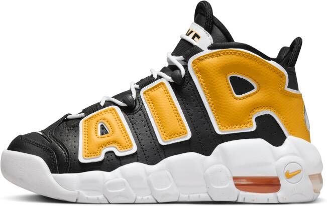 Nike Air More Uptempo kinderschoenen Zwart