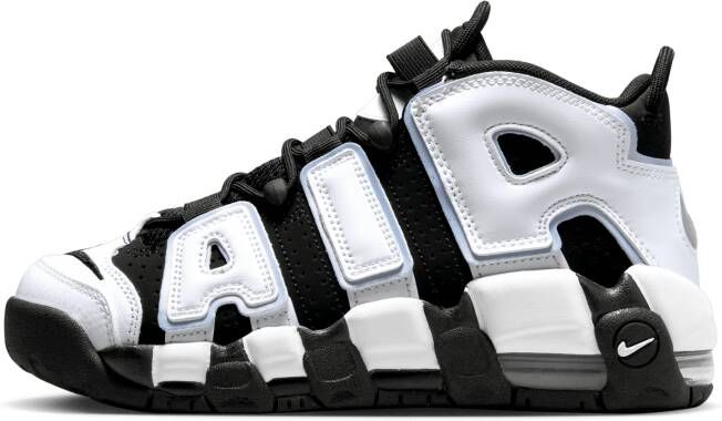 Nike Air More Uptempo Kinderschoenen Zwart