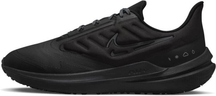 Nike Winflo 9 Shield Weerbestendige hardloopschoenen voor heren (straat) Zwart