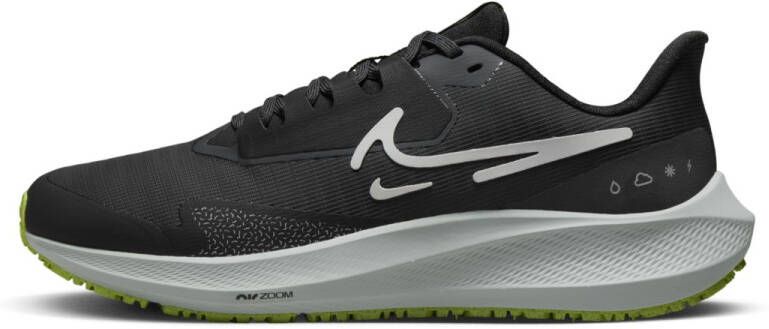 Nike Pegasus 39 Shield Weerbestendige hardloopschoenen voor dames (straat) Zwart