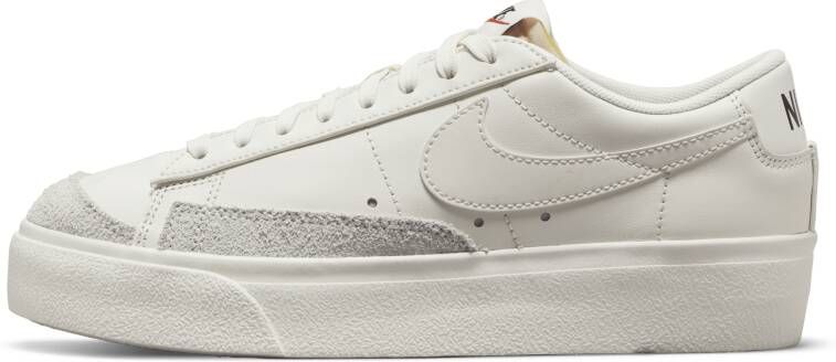 Nike Blazer Low Platform Damesschoen Grijs