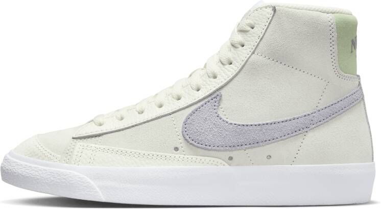 Nike Wmns Blazer Mid '77 Basketball Schoenen pale ivory pewter honeydew sail maat: 40.5 beschikbare maaten:36.5 37.5 38 39 40.5