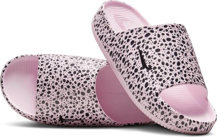 Roze nike slippers deals