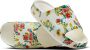 Nike Calm Printed slippers voor dames Wit - Thumbnail 1