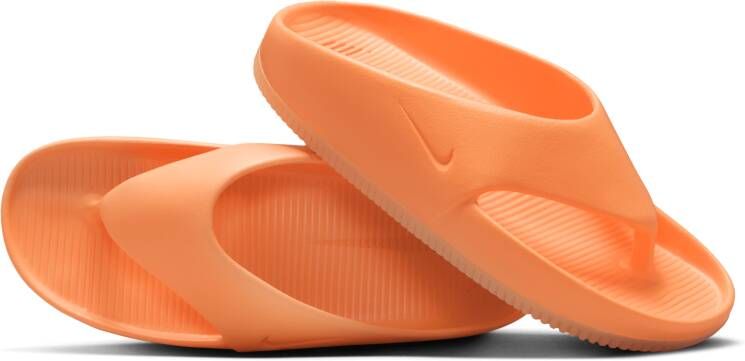 Nike Calm teenslippers voor dames Oranje