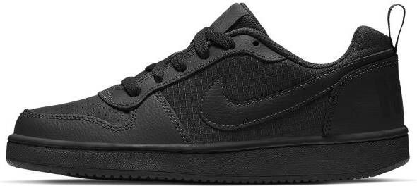 Nike Court Borough Low Kinderschoen Zwart