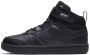 Nike Court Borough Mid 2 Zwart Sneakers Klittenband - Thumbnail 3