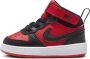 Nike Court Borough Mid 2 schoenen voor baby's peuters Rood - Thumbnail 1