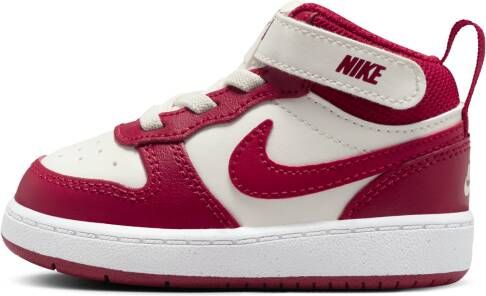 Nike Court Borough Mid 2 schoenen voor baby's peuters Wit