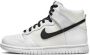 Nike Dunk High Summit White Black Reverse Panda GS Zwart Wit DB2179 - Thumbnail 1