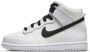 Nike Dunk High Summit White Black PS DD2314-108 kids sneakers zwart wit - Thumbnail 1