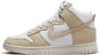 Nike Dunk High 'Certified Fresh Team Gold' (W) DX3452-700 wit goud beige sneakers hoog - Thumbnail 1