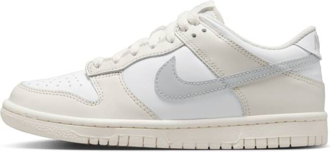 Nike Dunk Low Kinderschoenen Wit