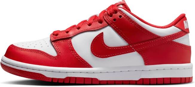 Nike Dunk Low Kinderschoenen Wit