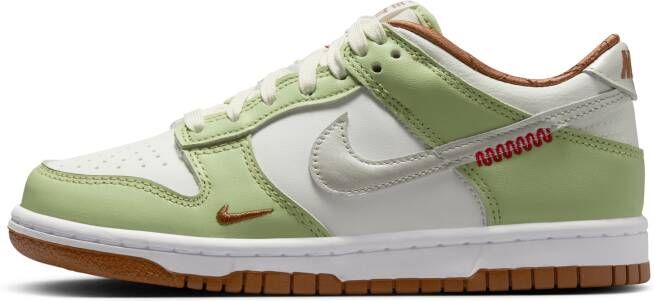 Nike Dunk Low kinderschoenen Wit