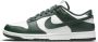 Nike Dunk Low Michigan State Sneakers Nike Groen Heren - Thumbnail 2