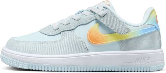 Nike Force 1 Low EasyOn kleuterschoenen Blauw