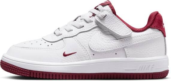 Nike Force 1 Low LV8 EasyOn kleuterschoenen Wit