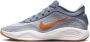 Nike G.T. Hustle Academy basketbalschoenen Blauw - Thumbnail 1