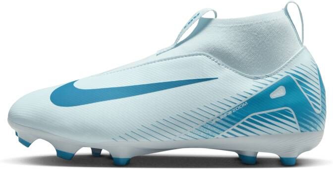 Nike Jr. Mercurial Superfly 10 Academy high-top voetbalschoenen voor kleuters kids (meerdere ondergronden) Blauw