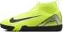 Nike Jr. Mercurial Superfly 10 Academy high top voetbalschoenen voor kleuters kids (turf) Geel - Thumbnail 1