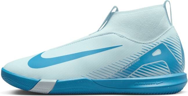 Nike Jr. Mercurial Superfly 10 Academy high top zaalvoetbalschoenen voor kleuters kids Blauw