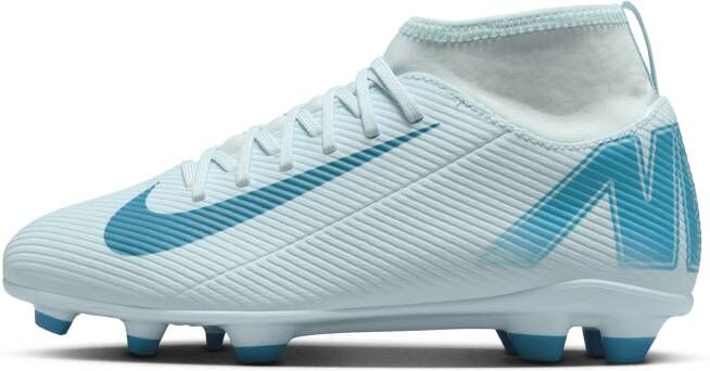 Nike Jr. Mercurial Superfly 10 Club high-top voetbalschoenen voor kleuters kids (meerdere ondergronden) Blauw