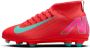 Nike Jr. Mercurial Superfly 10 Club high-top voetbalschoenen voor kleuters kids (meerdere ondergronden) Rood - Thumbnail 1