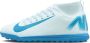 Nike Jr. Mercurial Superfly 10 Club high-top voetbalschoenen voor kleuters kids (turf) Blauw - Thumbnail 1