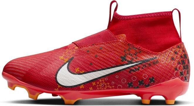 Nike Jr. Mercurial Superfly 9 Pro Mercurial Dream Speed high-top voetbalschoenen voor kleuters kids (turf) Rood