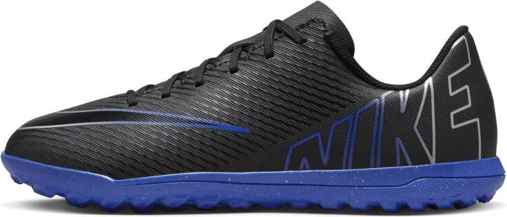 Nike Jr. Mercurial Vapor 15 Club low top voetbalschoenen voor kleuters kids (turf) Zwart