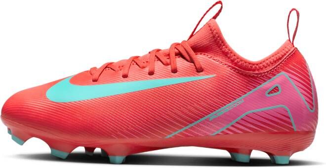 Nike Jr. Mercurial Vapor 16 Academy low-top voetbalschoenen voor kleuters kids (meerdere ondergronden) Rood