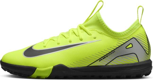 Nike Jr. Mercurial Vapor 16 Academy low top voetbalschoenen voor kleuters kids (turf) Geel