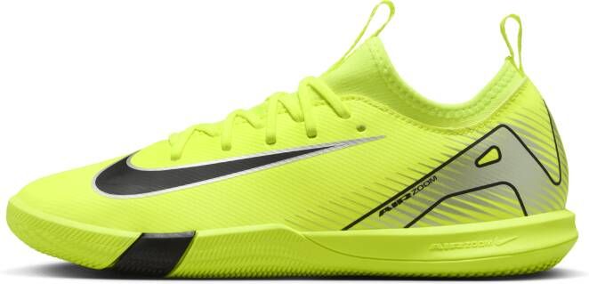 Nike Jr. Mercurial Vapor 16 Academy low top zaalvoetbalschoenen voor kleuters kids Geel