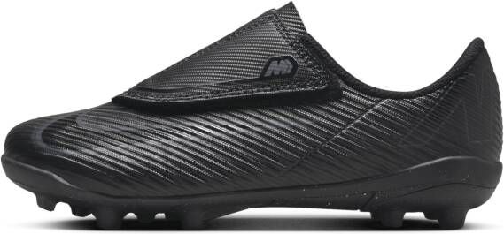 Nike Jr. Mercurial Vapor 16 Club low top voetbalschoenen voor kleuters (meerdere ondergronden) Zwart