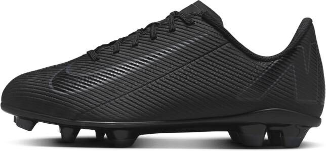 Nike Jr. Mercurial Vapor 16 Club low top voetbalschoenen voor kleuters kids (meerdere ondergronden) Zwart