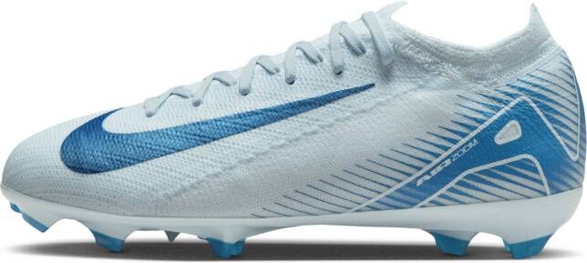 Nike Jr. Mercurial Vapor 16 Pro low-top voetbalschoenen voor kleuters kids (stevige ondergrond) Blauw