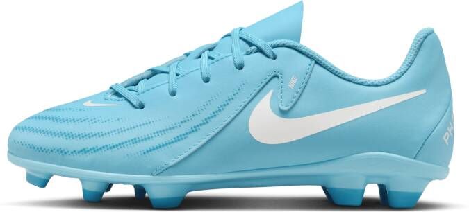 Nike Jr. Phantom GX 2 Club MG low-top voetbalschoenenen voor kleuters kids (meerdere ondergronden) Blauw