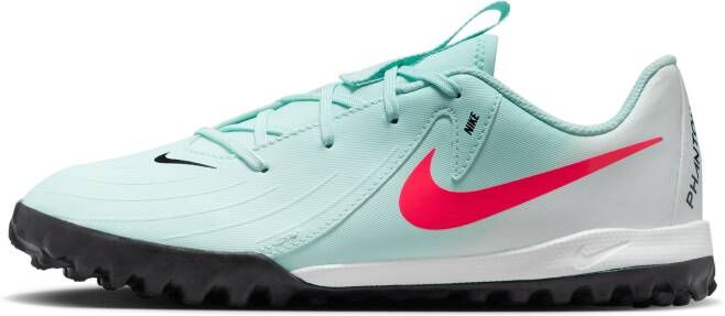 Nike Jr. Phantom GX 2 Club voetbalschoenen voor kleuters kids (turf) Groen