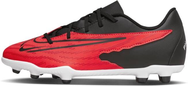 Nike Jr. Phantom GX Club low-top voetbalschoen voor kids (meerdere ondergronden) Rood