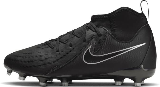 Nike Jr. Phantom Luna 2 Academy voetbalschoenen voor kleuters kids (meerdere ondergronden) Zwart