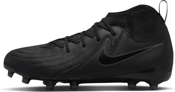 Nike Jr. Phantom Luna 2 Academy voetbalschoenen voor kleuters kids (meerdere ondergronden) Zwart