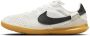 Nike Jr. Streetgato low top voetbalschoenen voor kleuters kids Wit - Thumbnail 1